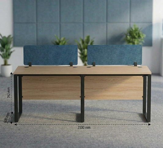 Axis Duo – Side-by-Side Two-Seater Workstation