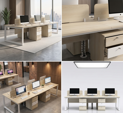 Harmony 6-Seat Team Workstation