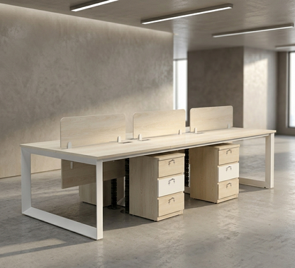 Harmony 6-Seat Team Workstation