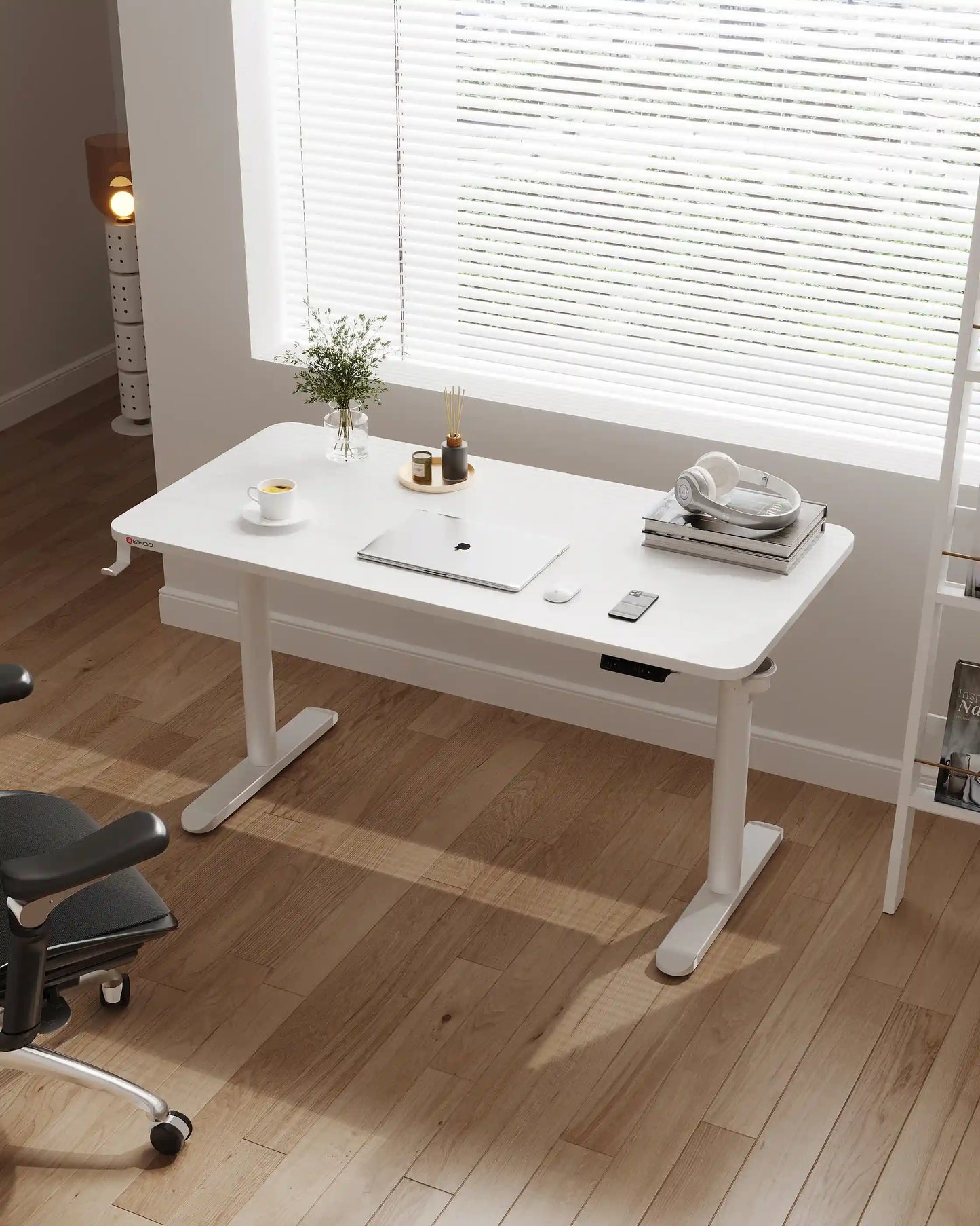 Dual Motor 3 Stage Electric Height Adjustable Desk