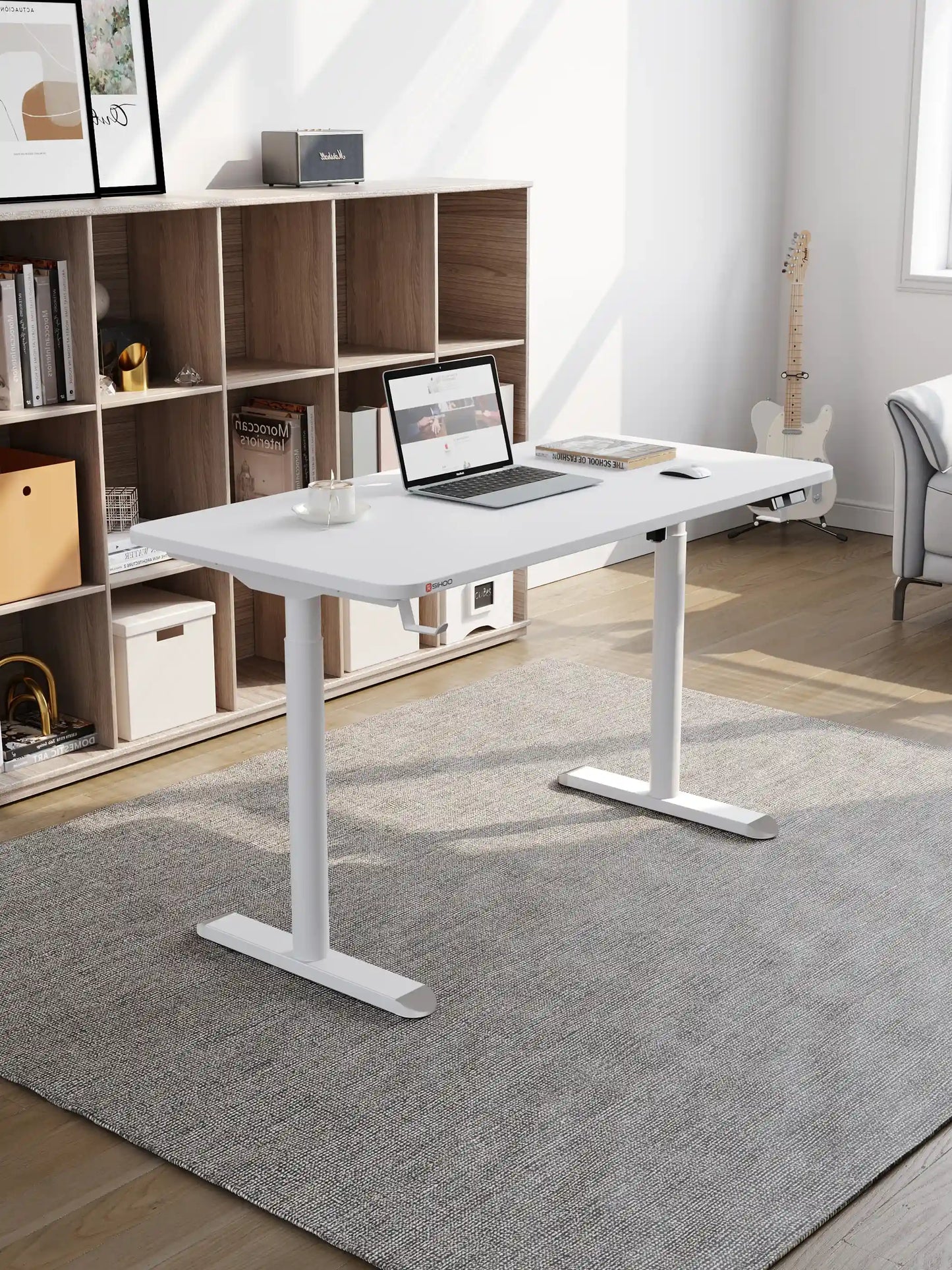Dual Motor 3 Stage Electric Height Adjustable Desk